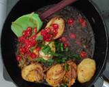 Foto langkah ke 5 dari resep Re: Telur Lada Hitam.