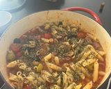 Foto del paso 5 de la receta: Macarrones en olla de hierro. Versión libre