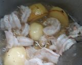 A picture of step 1 of Prawn Pulao.