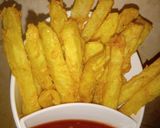A picture of step 3 of Crispy Fries.