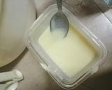 A picture of step 6 of Mango cheese cake.