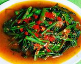 Foto langkah ke 3 dari resep Tumis Kangkung Balacan.