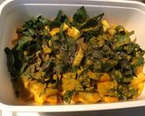 Une image de l'étape 6 de Courgette orange au céleri branche et curry.