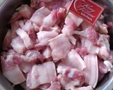 Foto langkah ke 1 dari resep Babi Manis.