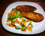 Foto del paso 4 de la receta: Filete de pechuga de pavo rebozadas con crudites
