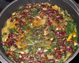 Foto del paso 1 de la receta: Espencat con espinacas y habichuelas rojas