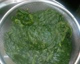 A picture of step 1 of Leftover Palak juice.
