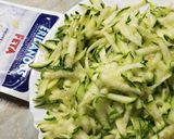 Cukkinis fetás csirkemell 🥒🥕 recept fázis 1 fotója