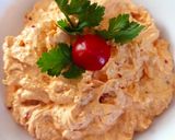 Bryndza és tehéntúrós körözöttel, töltött paradicsom és paprika recept fázis 3 fotója
