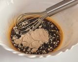 A picture of step 11 of Soft and Super Moist Multi Millet Atta Jaggery Cake.