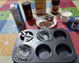 A picture of step 1 of Chocolate Vanilla Panna Cotta.