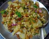 स्प्राउट्स चाट (Sprouts chaat recipe in hindi) रेसिपी चरण 3 फोटो