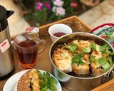 صورة لخطوة 4 من وصفة ساندوتش دجاج بالبشاميل 😋