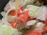 Tumis Ayam Sayur Manis