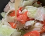 Foto langkah ke 6 dari resep Tumis Ayam Sayur Manis.