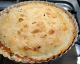 Foto del paso 3 de la receta: Tarta de atún y repollo colorado con masa tipo hojaldre sin manteca