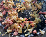 Foto del paso 2 de la receta: Solomillo de cerdo con cerveza, champiñones y jamón