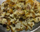 A picture of step 2 of Fish Cutlet with Potato Chips.