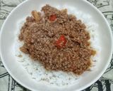 A picture of step 5 of 25 minute minced meat.