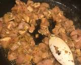 Chicken With Wild Mushrooms in Cream Sauce Finished With Parmesan / Serrano Ham recipe step 4 photo