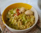 Foto langkah ke 7 dari resep Mie Kuah Telor.