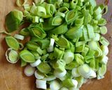 Foto del paso 1 de la receta: Ensalada tibia de repollo, puerro y calabaza