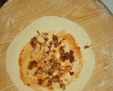 A picture of step 7 of Star chicken bread without oven.
