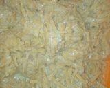Foto del paso 1 de la receta: Tortitas de zanahoria con polvo de camarón a la Mario, s