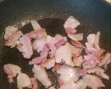 Foto del passaggio 2 della ricetta Risotto con noci e pancetta croccanti..e zucca🎃