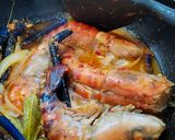 Foto langkah ke 2 dari resep Udang Saus Padang.