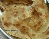 A picture of step 9 of Chur Chur paratha 😊😊😊.