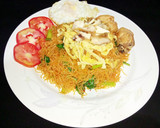 Foto langkah ke 9 dari resep Mie Jagung Goreng Enak Parrah.