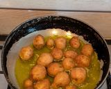 A picture of step 4 of Kashmiri Dum Aloo.