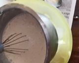 A picture of step 1 of Chocalate mousse.