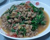 泰式辣炒豬肉(打拋豬肉)的食譜步驟4照片