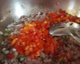 A picture of step 1 of Soyabean ka keema.
