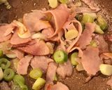Prágai sonkás-hagymás tojásrántotta recept fázis 1 fotója