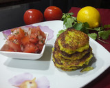 Foto del paso 6 de la receta: Tortitas de maíz y cilantro