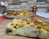Foto del paso 8 de la receta: Tortilla de papas y hongos