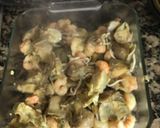 Foto del paso 4 de la receta Alcachofas, gambas y gulas en Thermomix