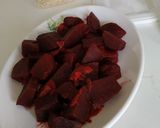 Foto langkah ke 2 dari resep Sup krim buah Bit atau Root beet Cream Soup.