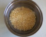 A picture of step 1 of Dudhi Chana Nu Shaak/Lauki Chana Dal ki Subji/ Bottlegourd Gram Curry.