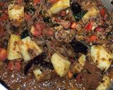 A picture of step 4 of Khandeshi Masala Khichdi.