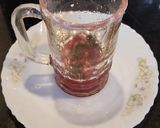 A picture of step 2 of Strawberry pomegranate Mojito.