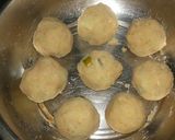 A picture of step 3 of Green Banana Fried Ball.