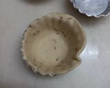 A picture of step 2 of Masala chat tart.