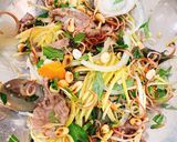 Hình bước làm 4 của món Gỏi Thịt Bò Hoa Chuối