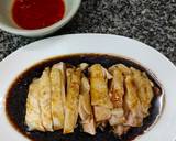 ไก่ต้มราดน้ำซีอิ๊วแบบสิงคโปร์ วิธีทำสูตร 5 รูป