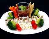 รูปขั้นตอนการทำที่ 3 ของ ไข่ขาวม้วน /ชูชิไข่ขาว ทานคู่กับน้ำพริกตาแดง