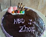 Foto langkah ke 7 dari resep B'Day Cake.